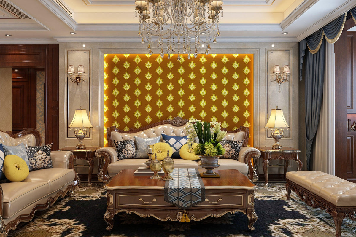 Luxury Classic Gold Waterproof Wallpaper - Northern Interiors