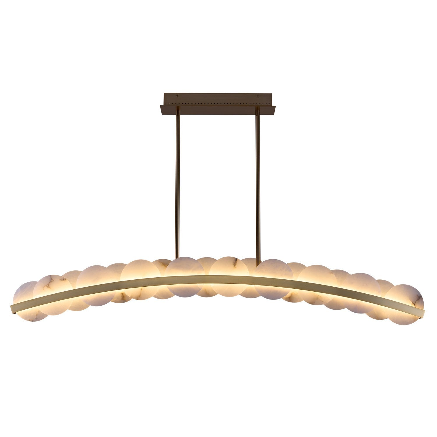 Meridian LED Island LT Linear Chandelier