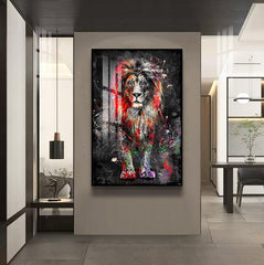 Modern Colorful Lion Wall Art - Northern Interiors
