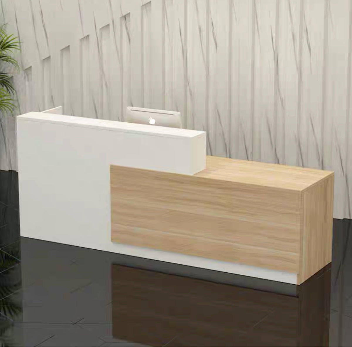 Modern Economy Reception Desk - Northern Interiors