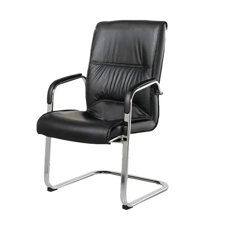 Black Leather Boardroom Chair