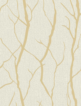 Tree Branch Suede Wallpaper