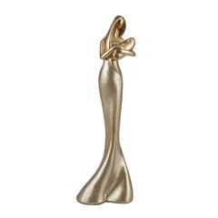 Newborn Mom Gold Sparkle Statue Decor - Northern Interiors