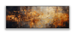 Golden Dusk Canvas Art