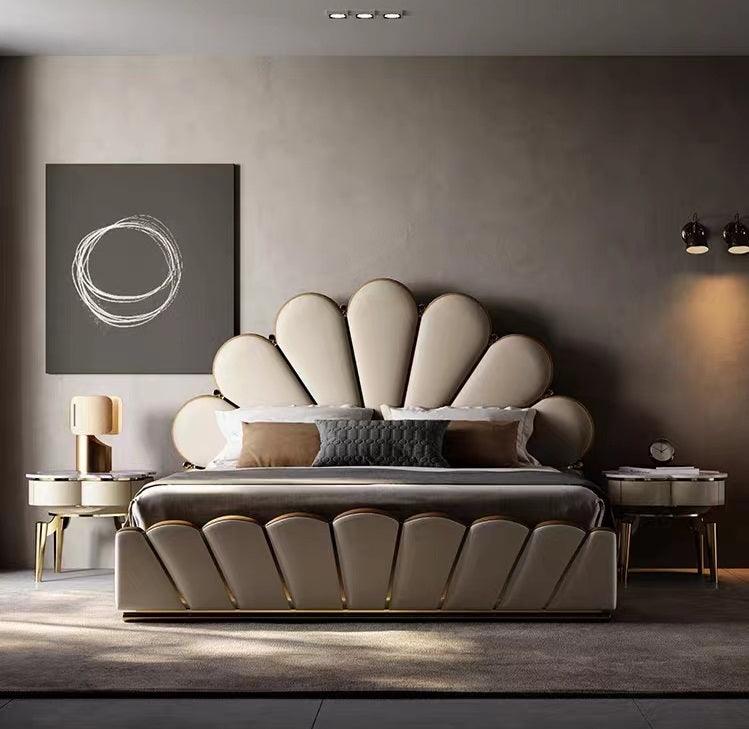 Paris Love Imitation Leather Luxury Bed frame - Northern Interiors