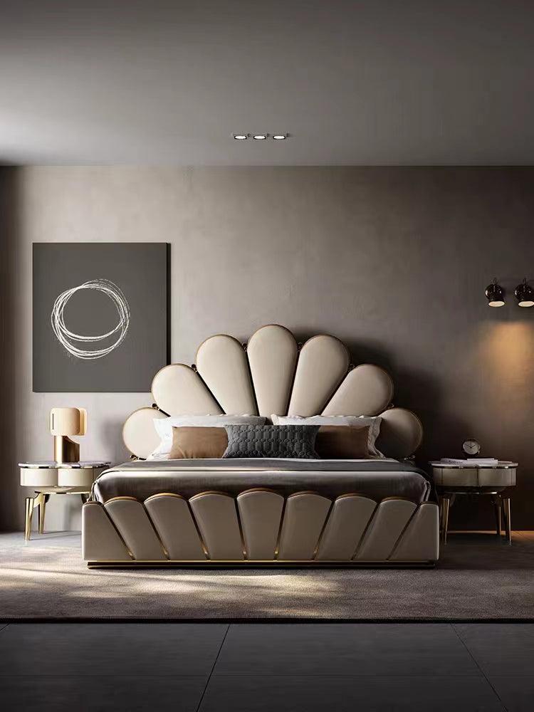 Paris Love Imitation Leather Luxury Bed frame - Northern Interiors