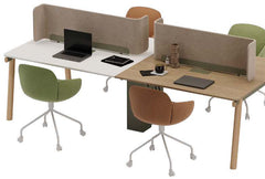 PiWork Workstation Quad Desk Set
