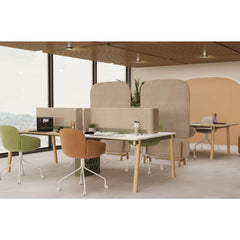 PiWork Workstation Quad Desk Set