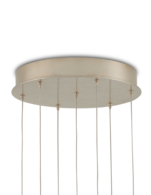 Posh 7-Light Round Multi-Drop Pendant