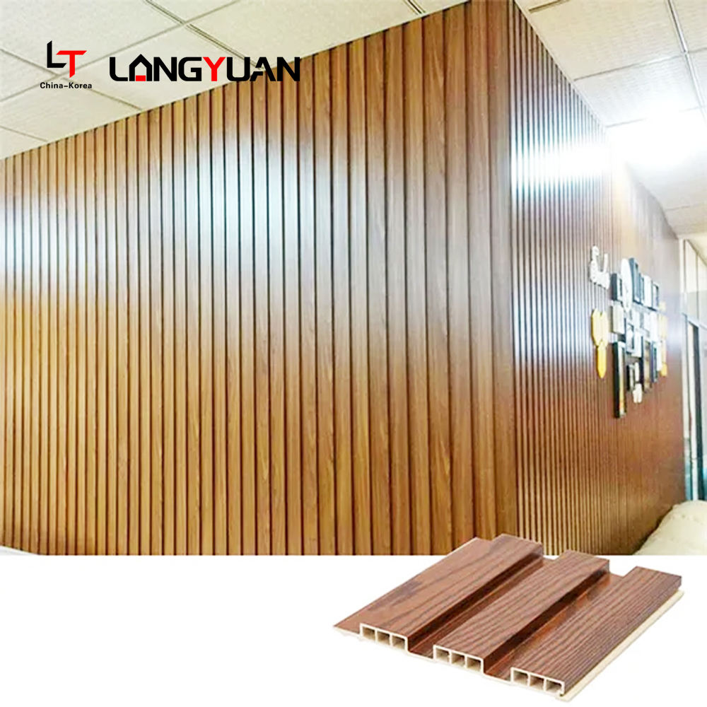 PVC Waterproof 3D Fluted Wall Panel Cladding