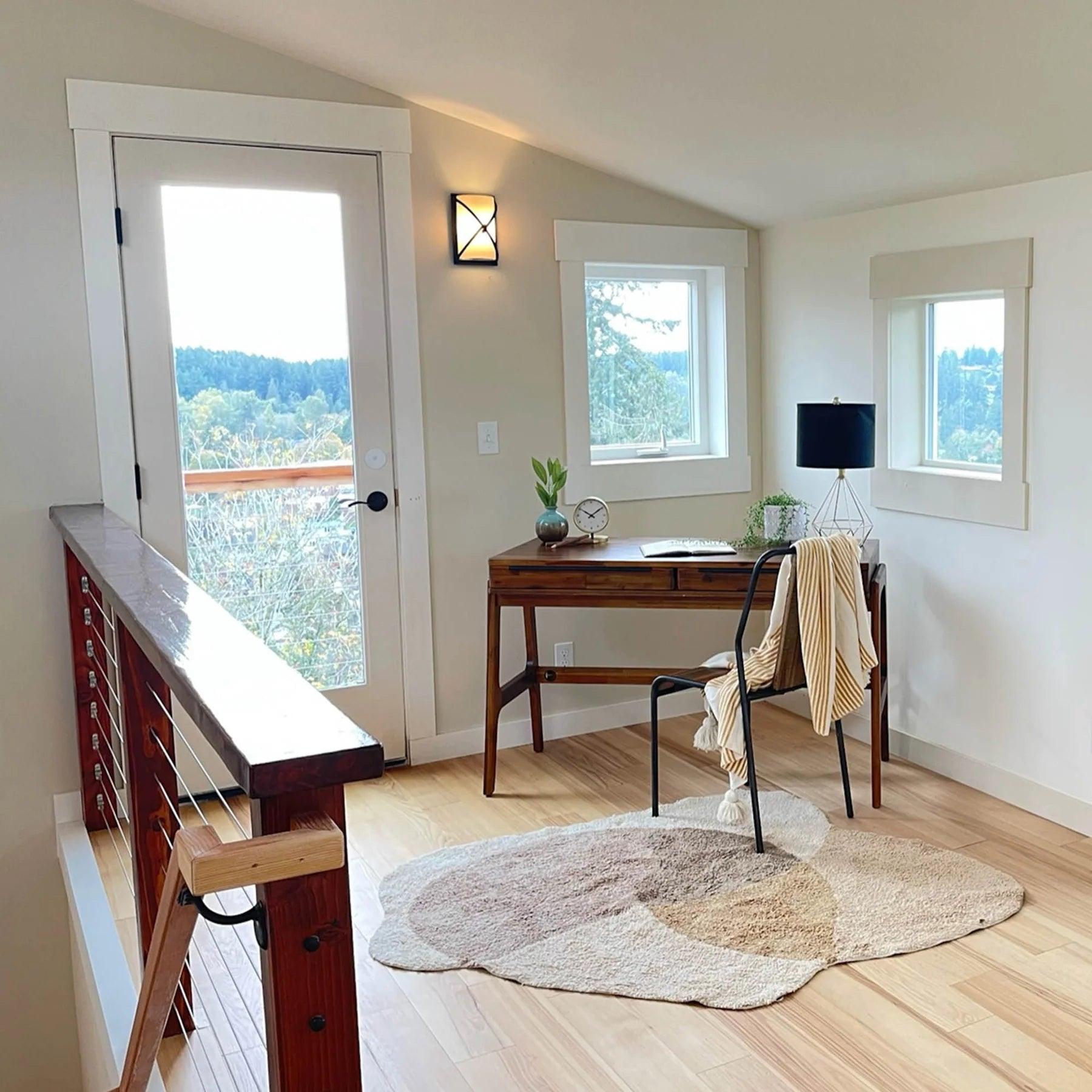 Remix Solid Wood Writing Desk - Northern Interiors