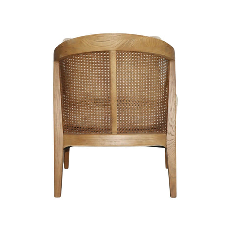 ROSA Sand Boucle Club Chair - Northern Interiors