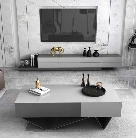 Rosina Coffee Table & TV Cabinet Set - Northern Interiors