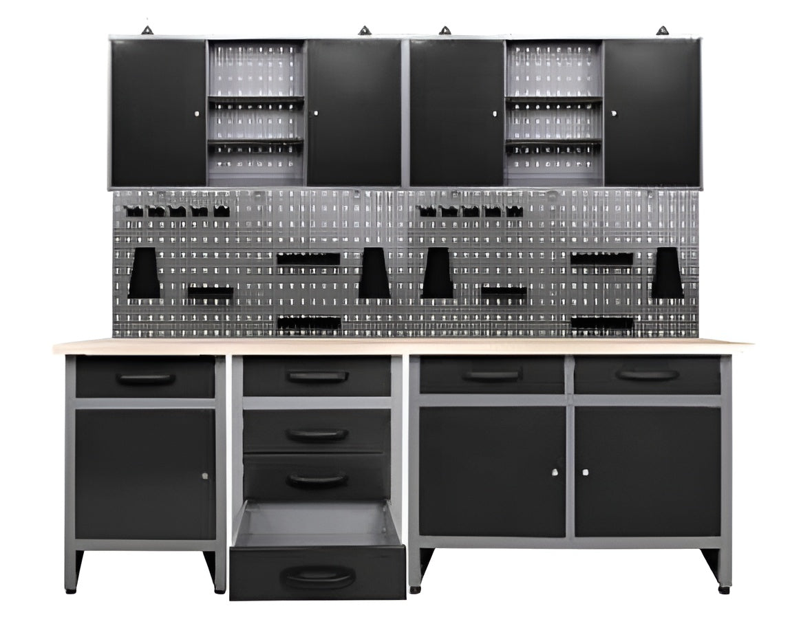 Fluorite Garage Tool Cabinet Set