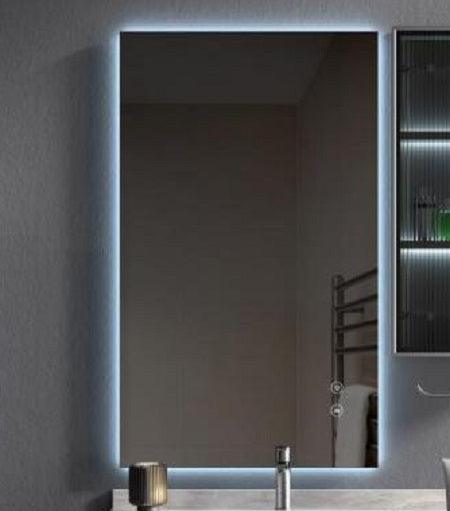 Simple Minimalist Modern LED Mirror - Northern Interiors