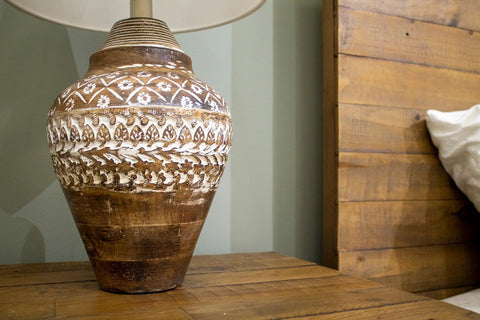 SKYE Antique Table Lamp - Northern Interiors