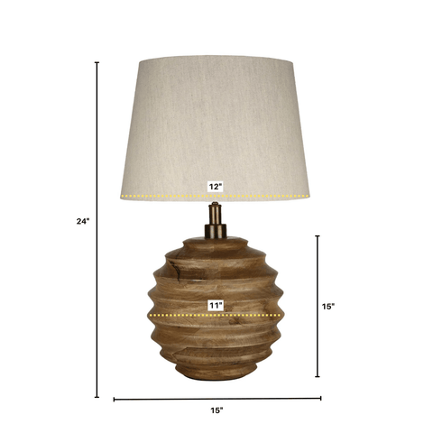 SKYE Neutral Table Lamp - Northern Interiors