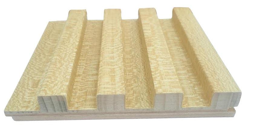 Solid Wood Slatwall Panel - Northern Interiors