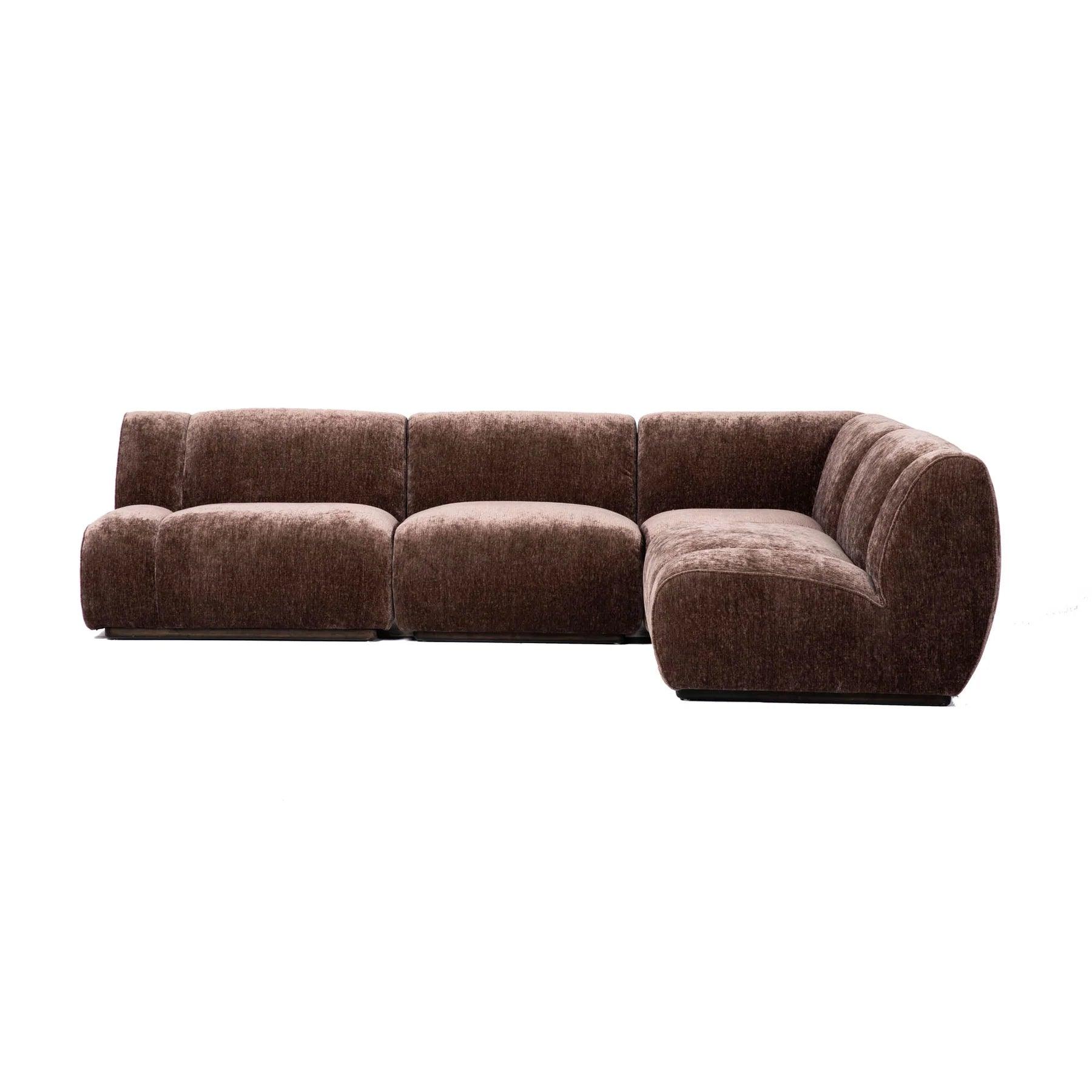 STERLING Modular 4 Piece Armless Sectional Sofa - Northern Interiors