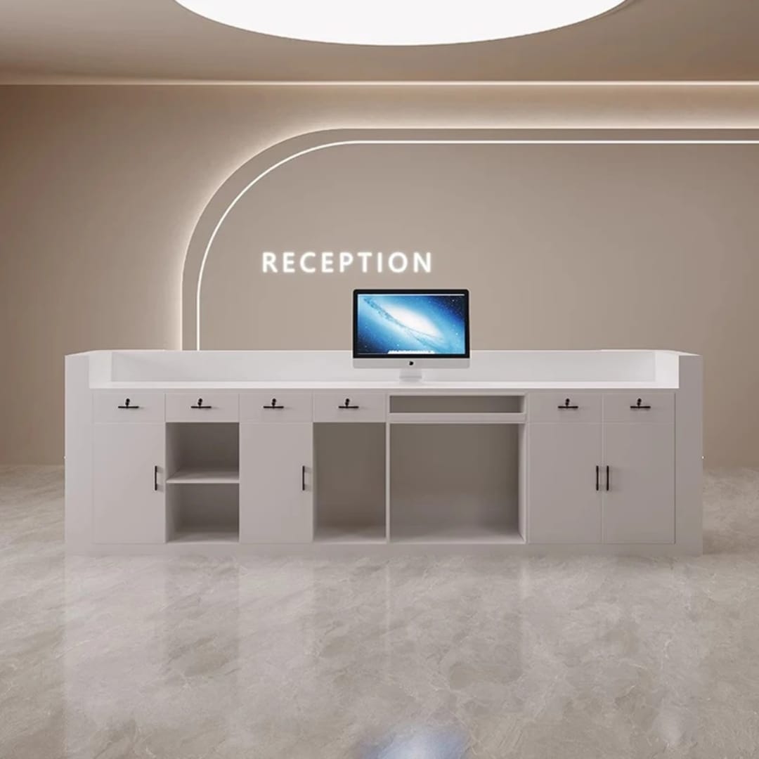 Vaughn Reception Desk with LED