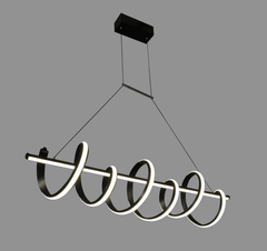 Swirl Modern LED Linear Pendant Light - Northern Interiors
