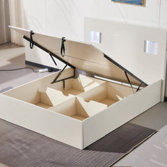 Glory Grey Lift-top Bed Set