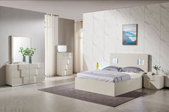 Glory Grey Lift-top Bed Set