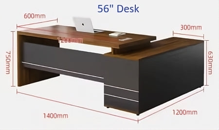 Maximilian Office Desk - Maple