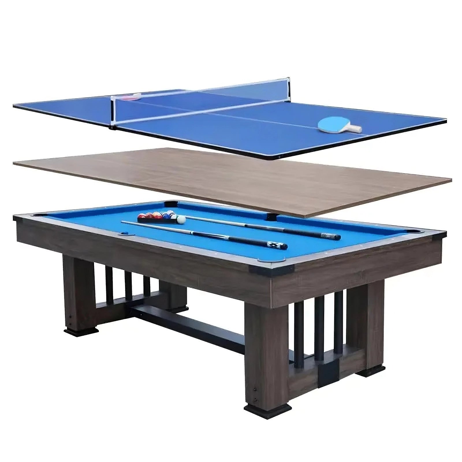 3 in 1 Billiards, Table Tennis and Dining Table