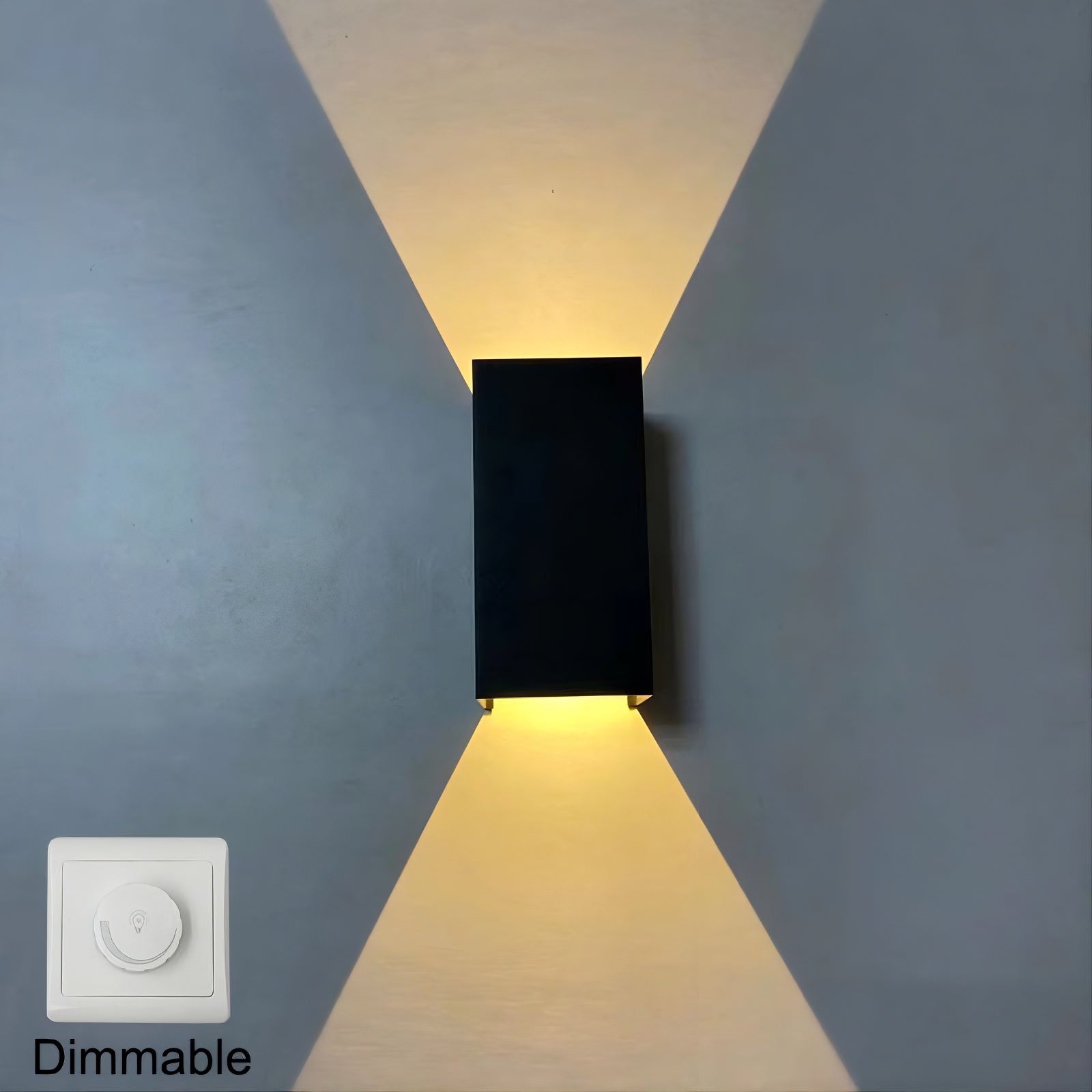 APEX Waterproof LED Modern Indoor/Outdoor Wall Light Sconce