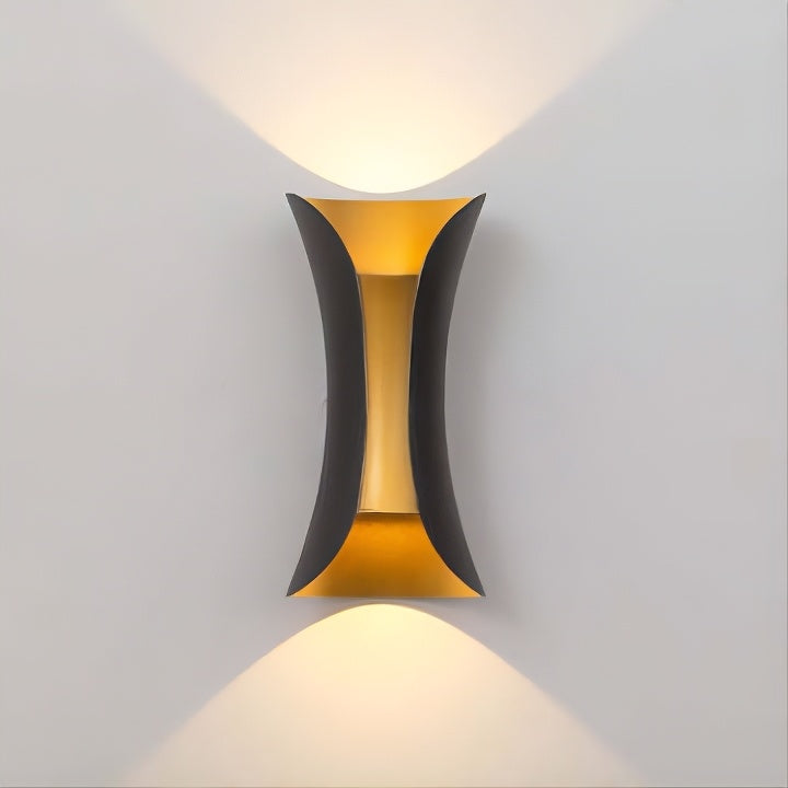 SOLIS Waterproof LED Modern Indoor/Outdoor Wall Light Sconce