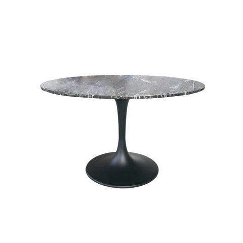VALENCIA 4 Person Dining Table - Black Marble - Northern Interiors