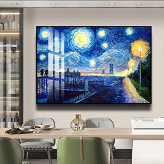 Van Gogh's Famous Starry Sky wall Art - Northern Interiors