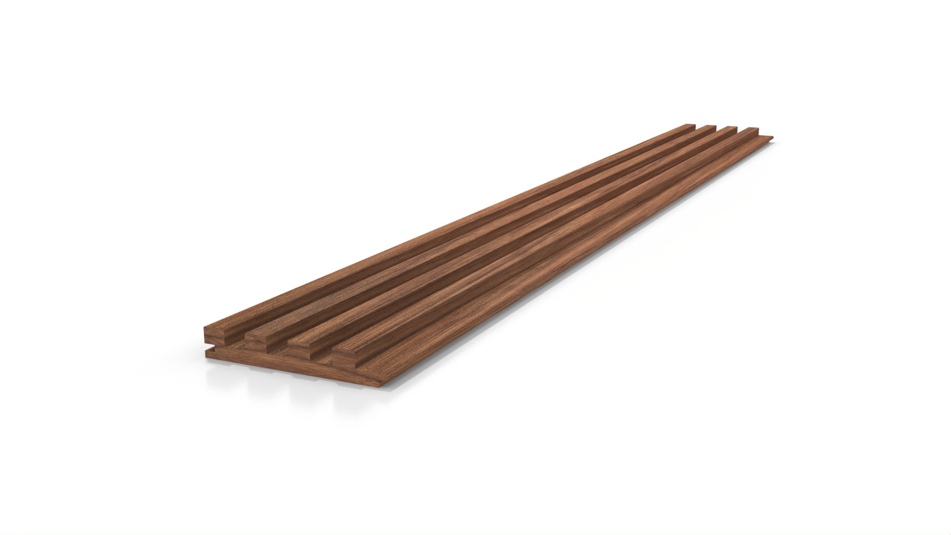 Solid Wood Stainable Sanded Pine Slatwall Panel