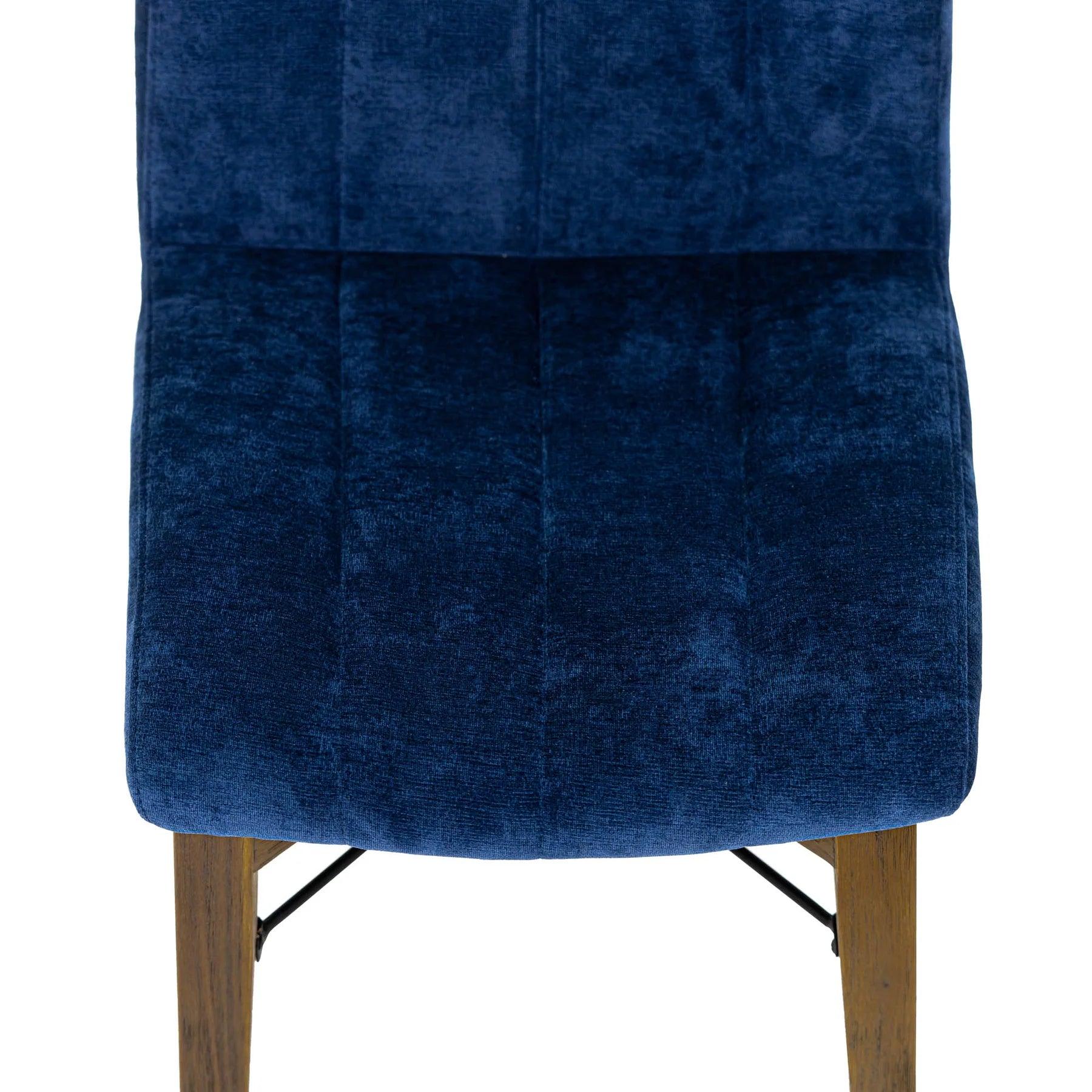 West Navy Blue Dining Chair - Northern Interiors
