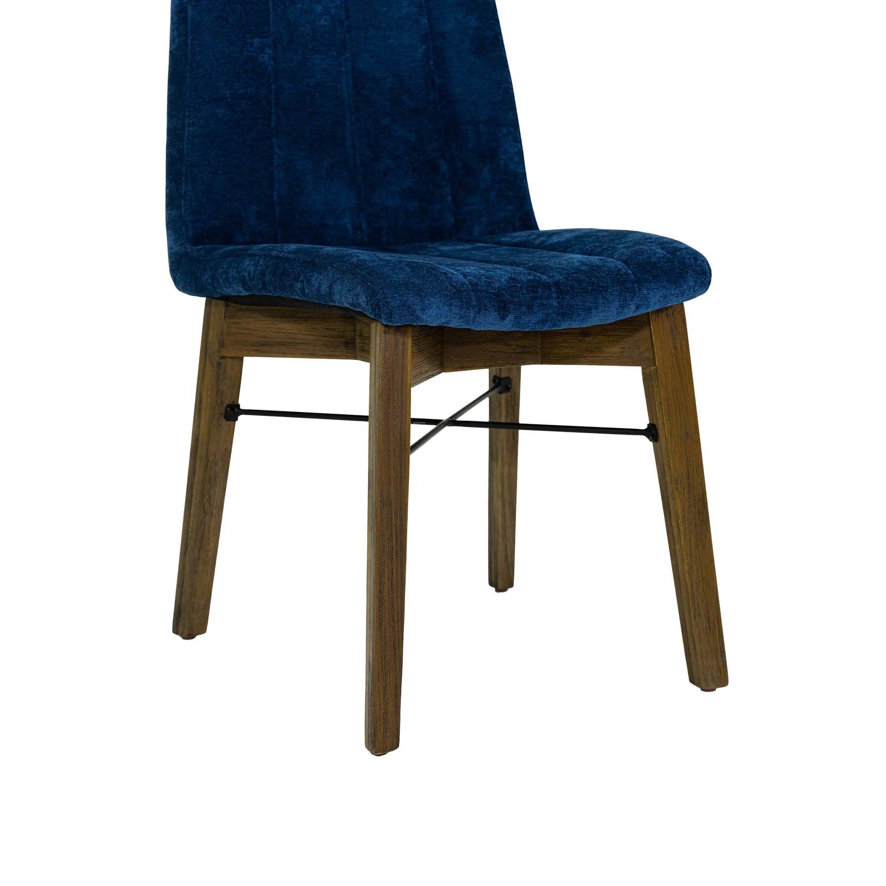 West Navy Blue Dining Chair - Northern Interiors