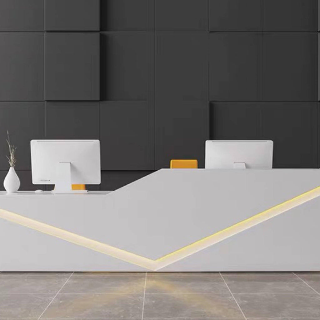 X-DESK LED Modern Reception Desk – Northern Interiors - CA