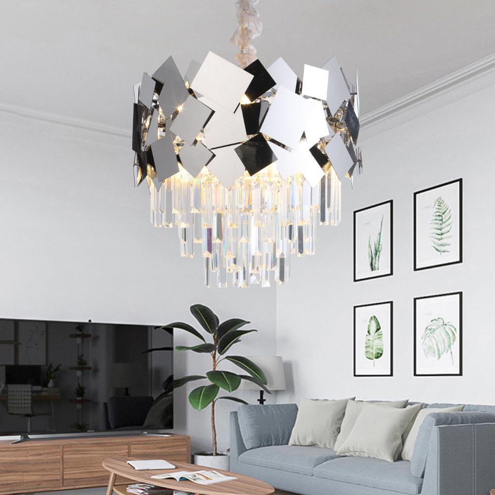 BRISK Luxury Crystal Chandelier - Northern Interiors