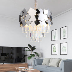 BRISK Luxury Crystal Chandelier - Northern Interiors