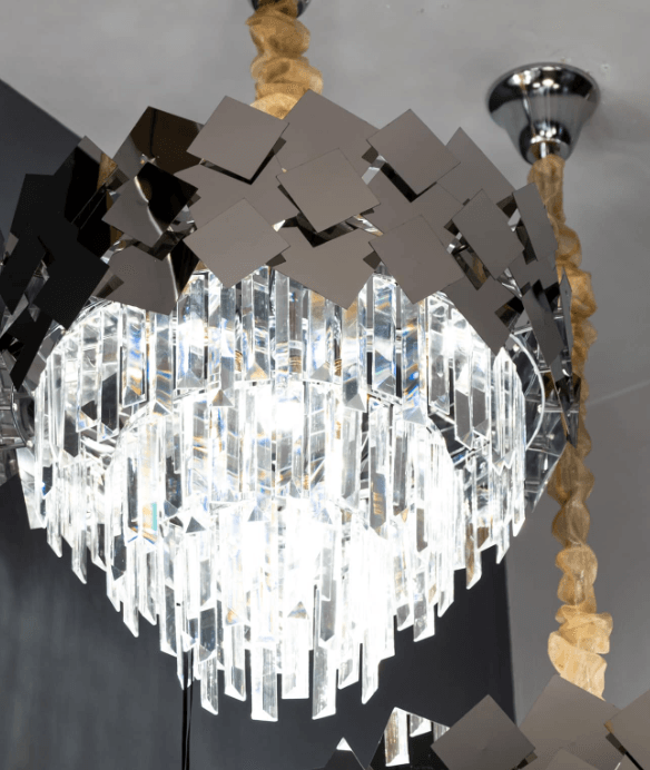 BRISK Luxury Crystal Chandelier - Northern Interiors
