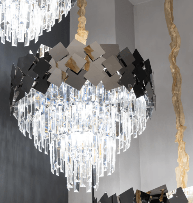 BRISK Luxury Crystal Chandelier - Northern Interiors