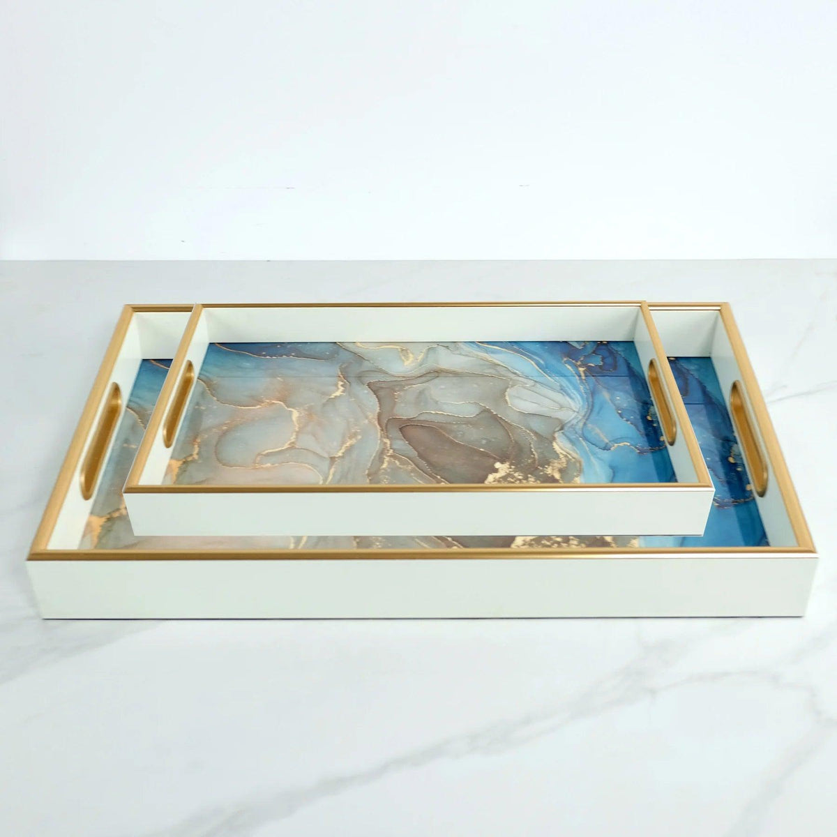 Fluerite Mosaic Serving Tray - Northern Interiors