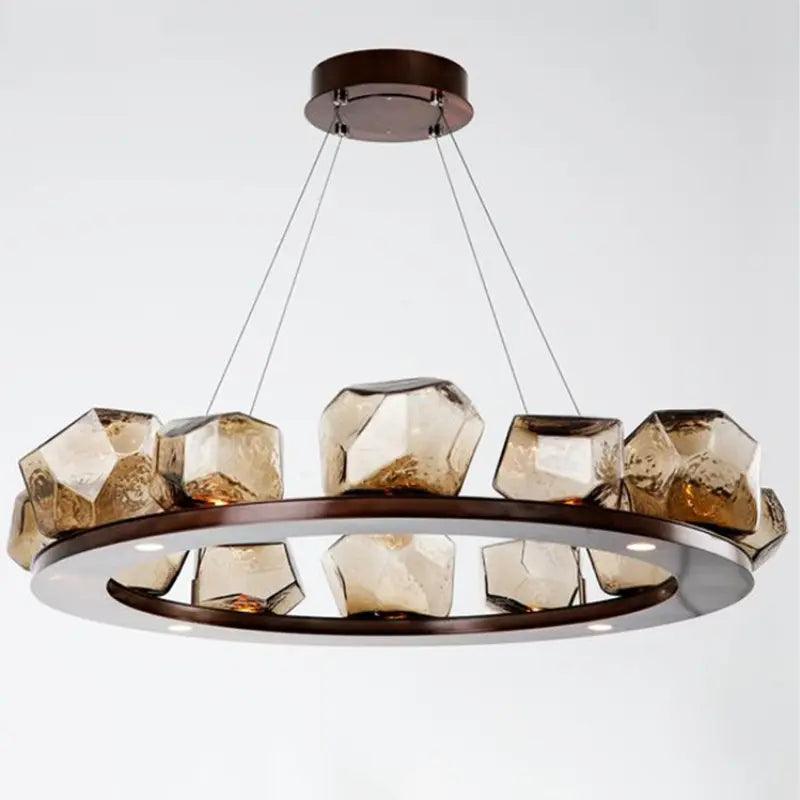 GLASROK Modern Luxury LED Pendant Light - Northern Interiors