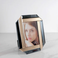 Gray Mirrored Picture Frame - Northern Interiors