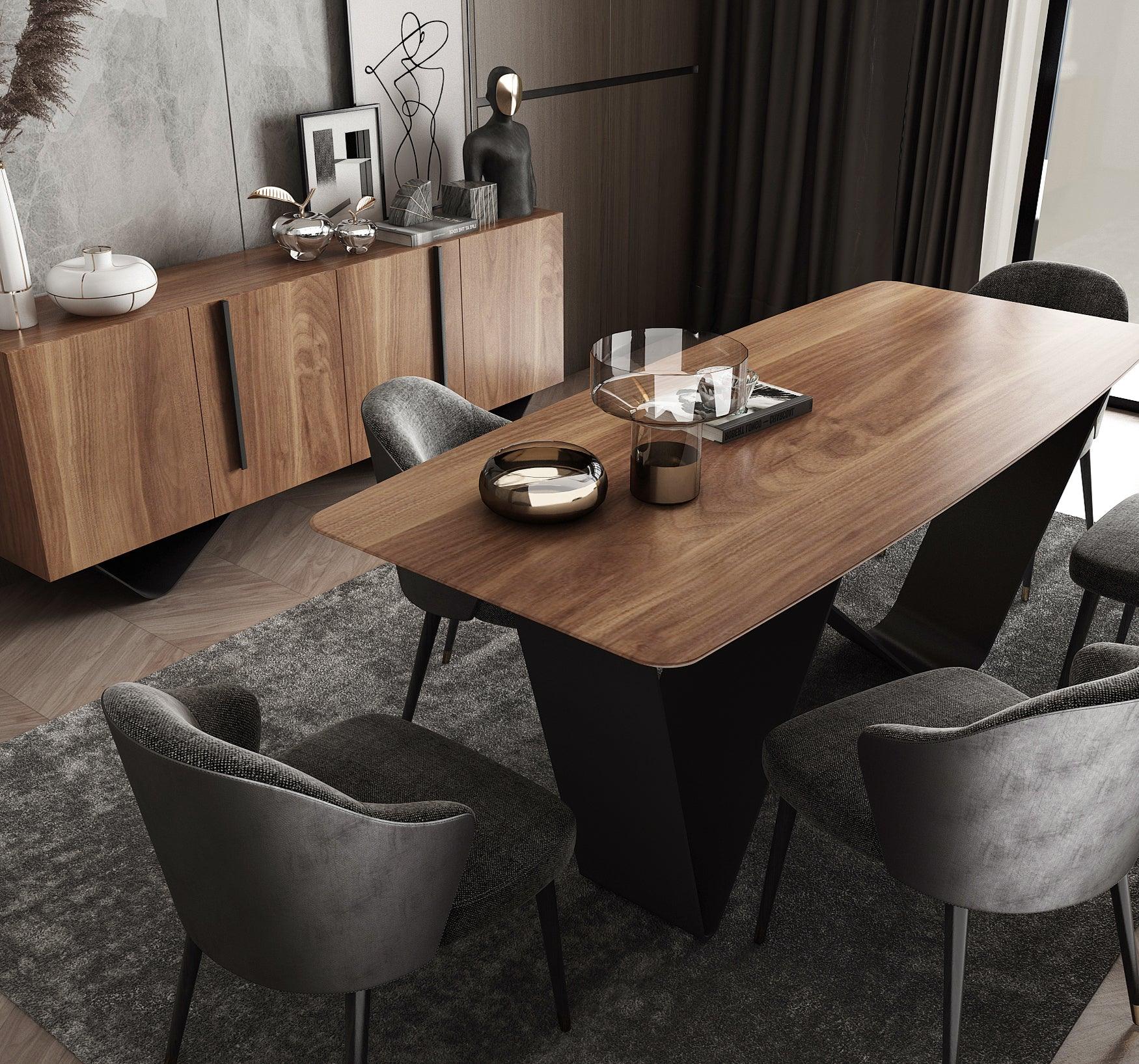 Nordic modern solid wood dining Table – Northern Interiors - CA