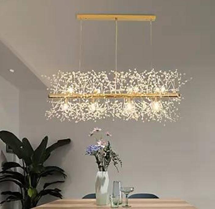 STARLINE Luxury Crystal Linear Chandelier - Northern Interiors